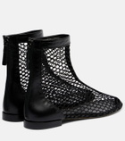 Souliers Martinez Maxima mesh ankle boots