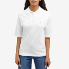 Fiorucci Women's Angel Patch Polo Shirt in White
