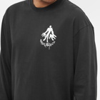 Polar Skate Co. Men's Long Sleeve Jungle T-Shirt in Black