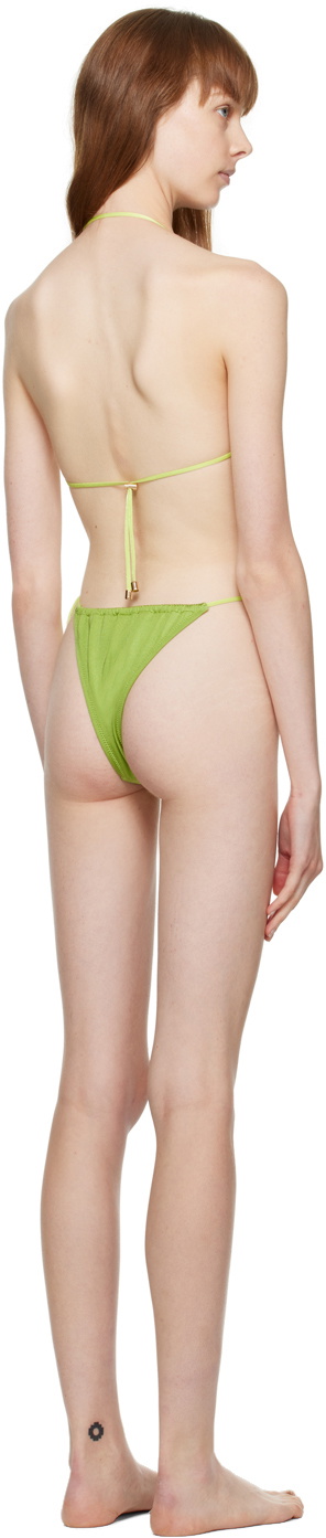 DOS SWIM SSENSE Exclusive Green Isa & Nova Bikini