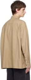 Études Beige Illusion Shirt