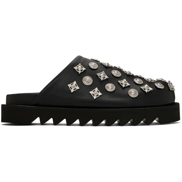 Photo: Toga Pulla SSENSE Exclusive Black AJ1151 Loafers