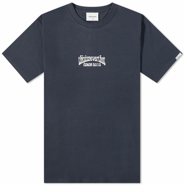 Photo: thisisneverthat Men's RS Logo T-Shirt in Charcoal