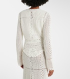 Erdem Crochet cotton cardigan