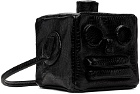 Doublet Black Small Robot Head Bag