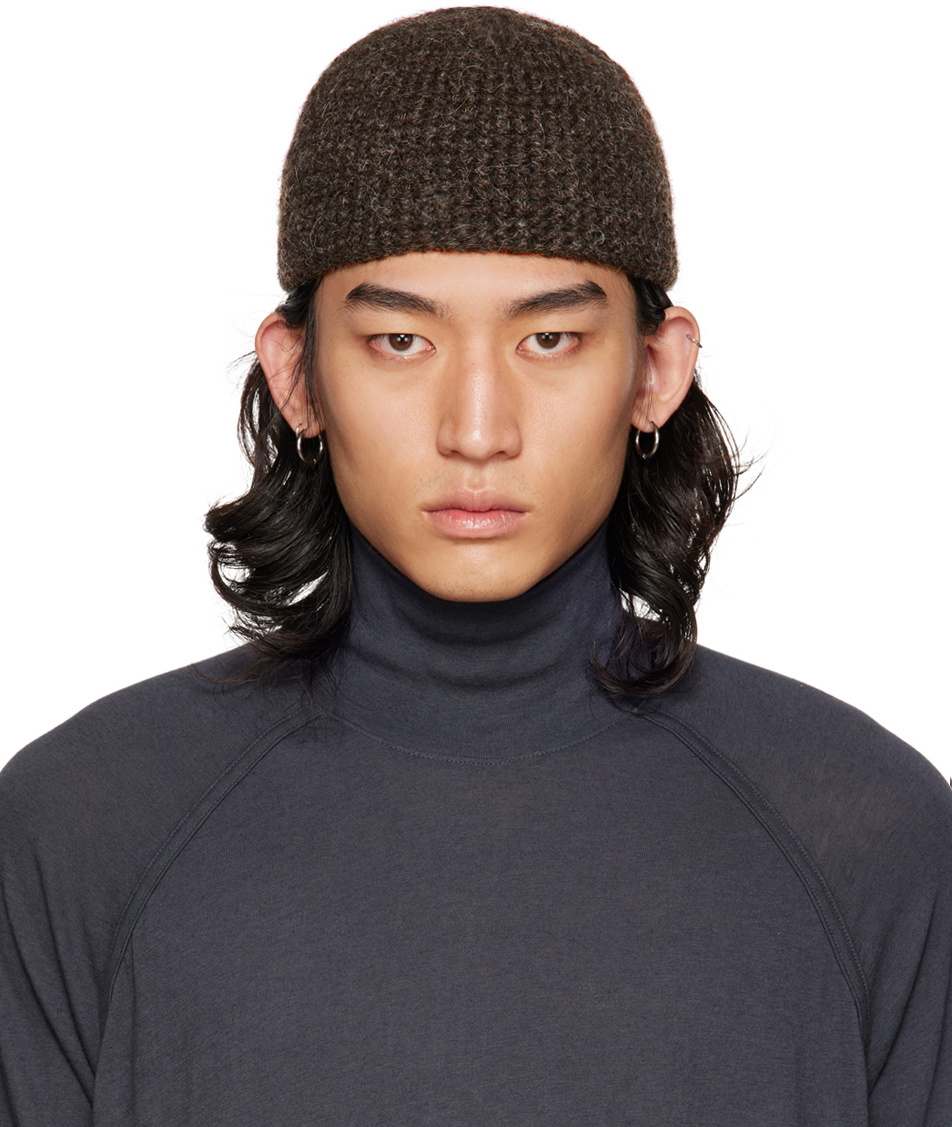 Jan-Jan Van Essche Gray 7 Beanie Jan-Jan Van Essche