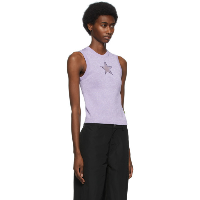 Marc Jacobs Purple Heaven by Marc Jacobs Sparkle Star Tank Top