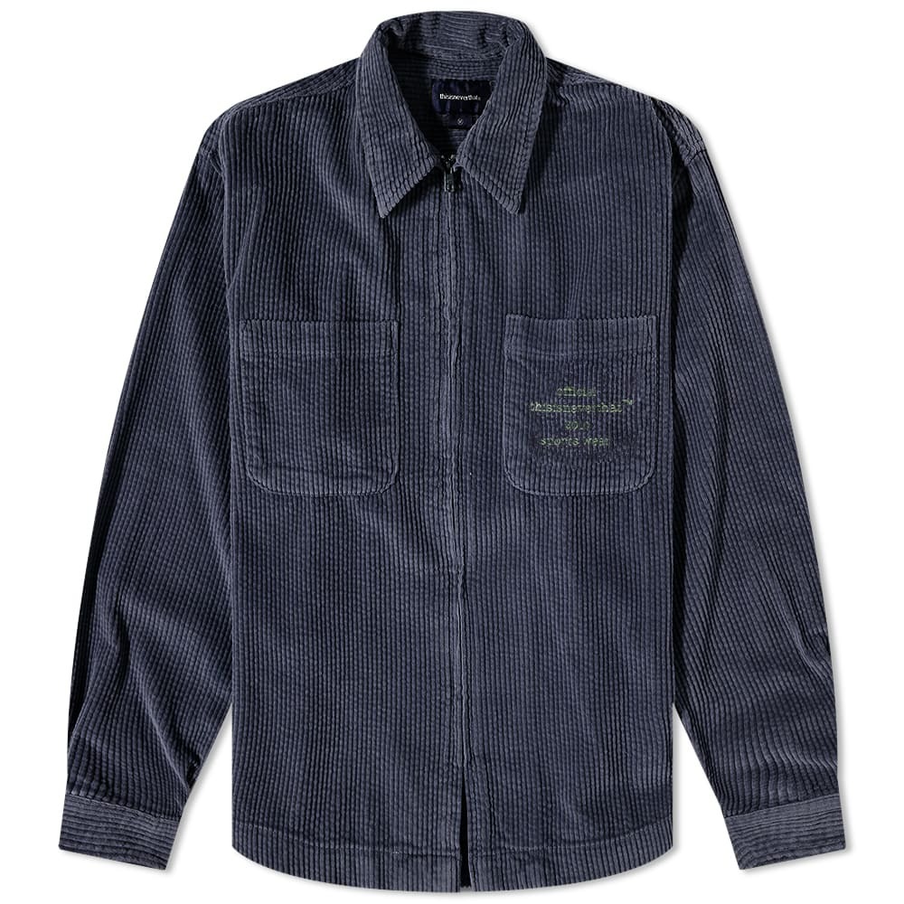 thisisneverthat Men's Wide Wale Cord Shirt in Navy thisisneverthat