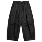 YMC Women's Deadbeat Satin Trousers in Black