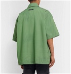 Fear of God - Iridescent Nylon Overshirt - Green
