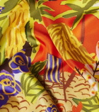 Alémais Island Cove silk scarf