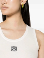 LOEWE - Anagram Ribbed Cotton Cropped Top