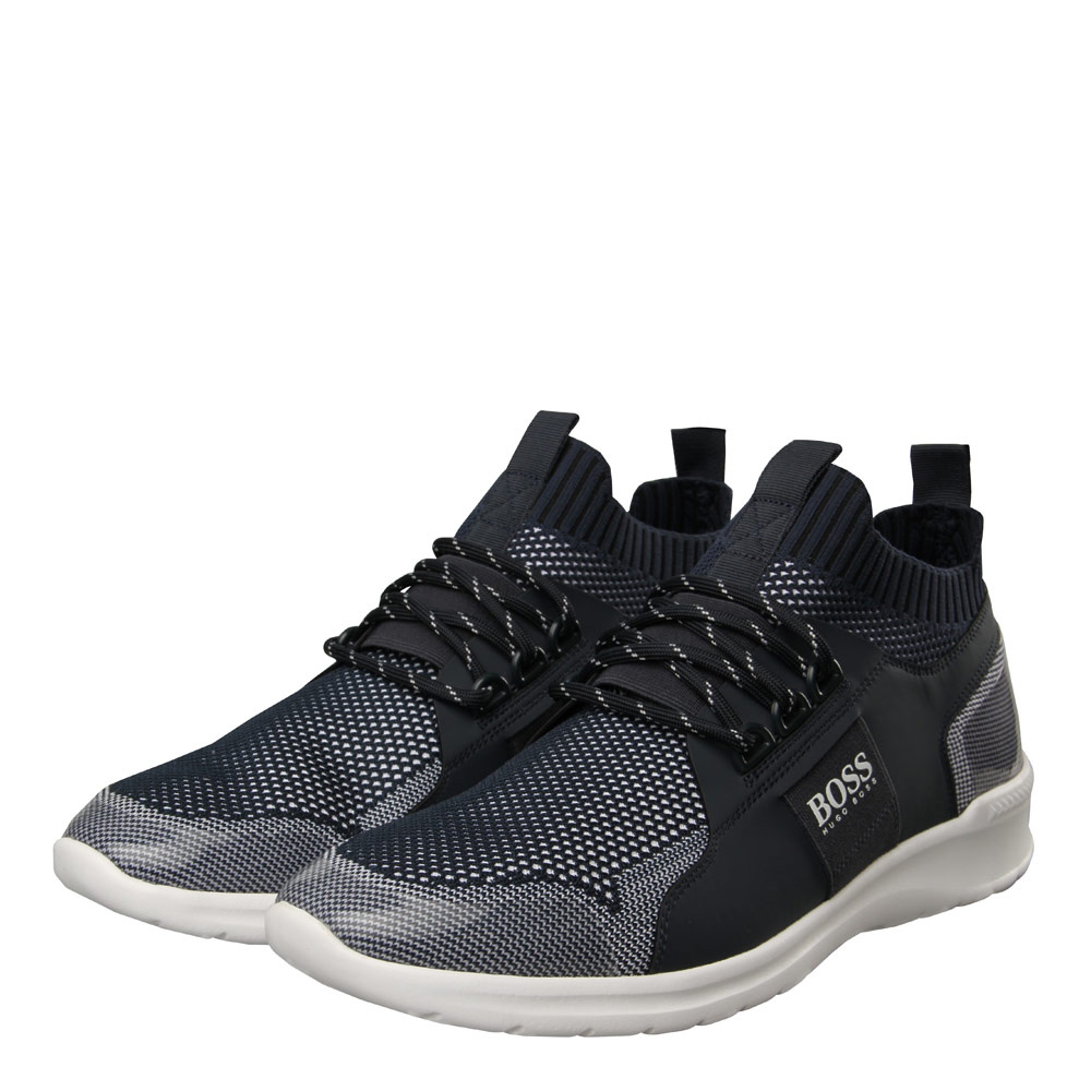 Hugo boss extreme runner knit trainers deals