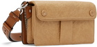 Maison Margiela Tan & Beige Small Cartone New Lock Pouch