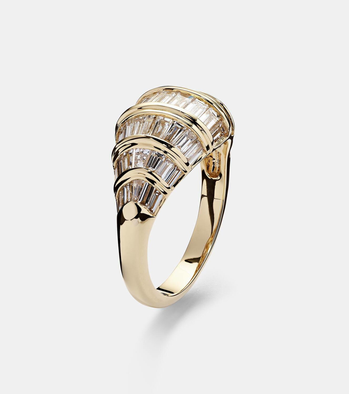 Anita Ko Zoe 18kt gold ring with diamonds