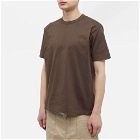 Junya Watanabe MAN Men's Cotton Jersey T-Shirt in Brown