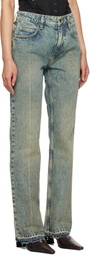 GUESS USA Blue Vintage Natural Washed Jeans