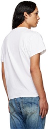 R13 White 'Blessed' Boy T-Shirt