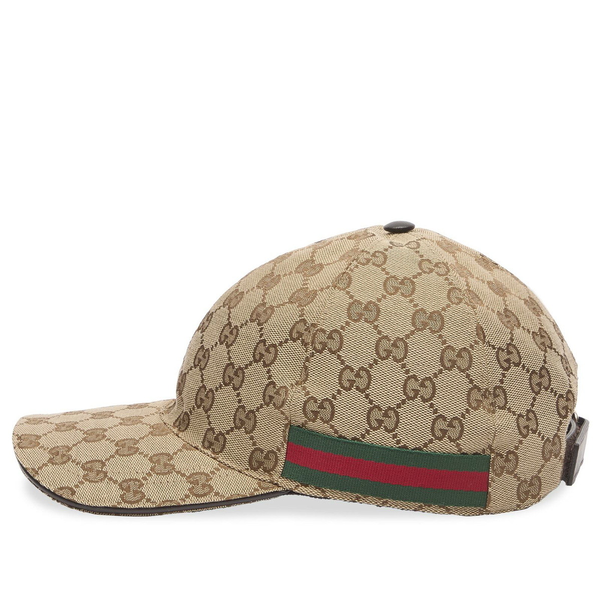 Gucci Men's GG Logo Baseball Cap in Beige