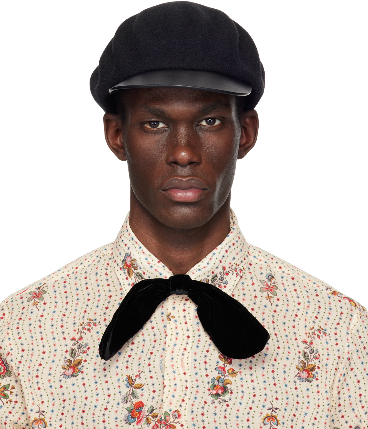Valentino Garavani Black VLogo Signature Baseball Cap Valentino
