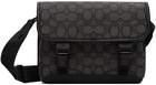 Coach 1941 Black & Gray League Messenger Bag