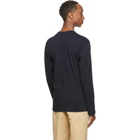 Comme des Garcons Shirt Navy Forever Long Sleeve T-Shirt