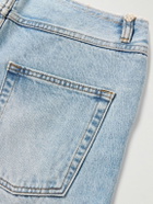 MANAAKI - Tapahi Cropped Slim-Fit Straight-Leg Jeans - Blue