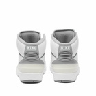 Air Jordan 2 Retro GS Sneakers in White/Cement Grey