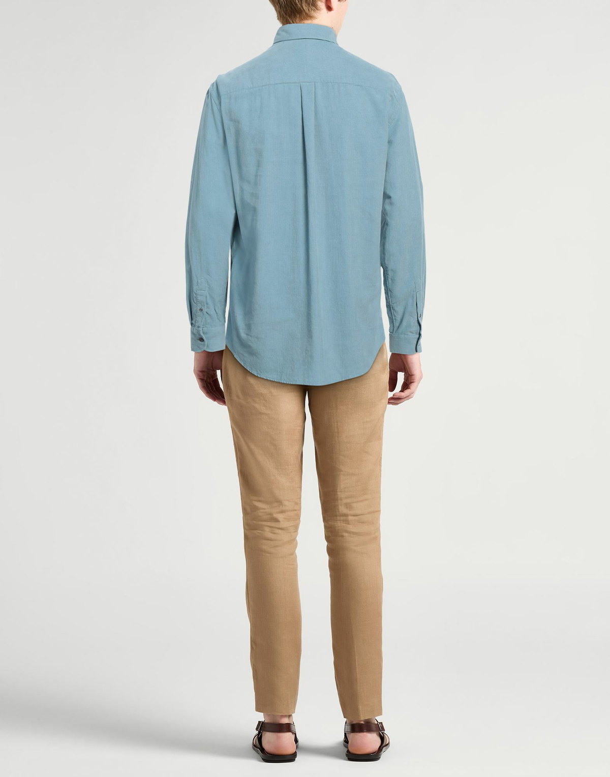 Dunhill Mens Shirt Sky in Blue