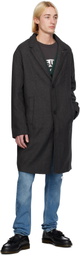 Ksubi Gray Battery Coat