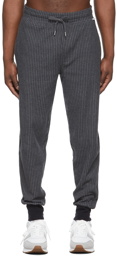 Paul Smith Grey Cotton Rib Lounge Pants