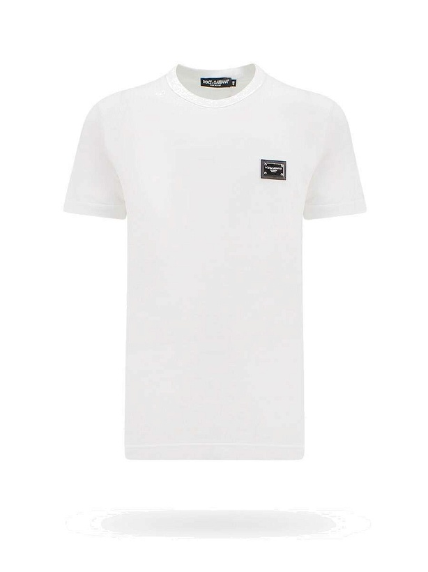 Photo: Dolce & Gabbana   T Shirt White   Mens