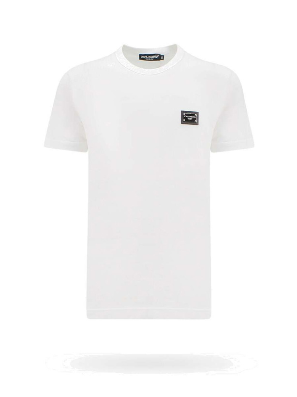 Photo: Dolce & Gabbana   T Shirt White   Mens
