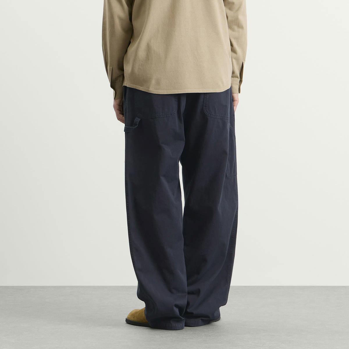 MM6 Maison Margiela Men's Workwear Trousers in Blue