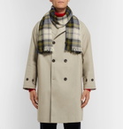 Connolly - Fringed Checked Cashmere Scarf - Multi