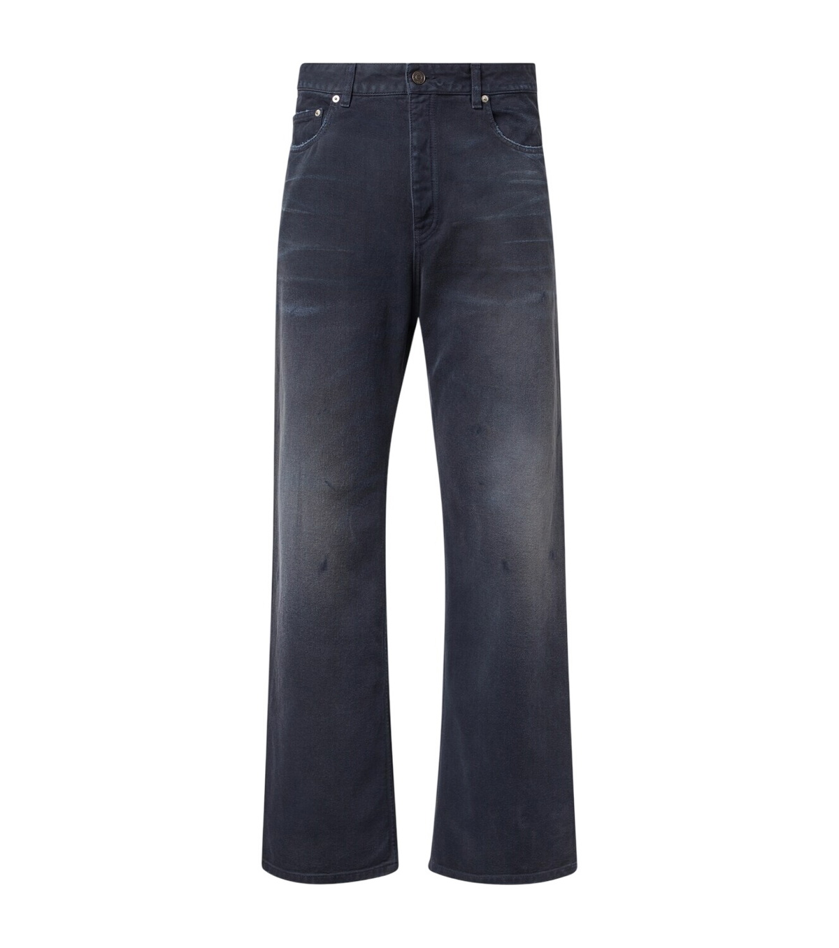 パンツ BALENCIAGA / Dark Grey Distressed Denim BALENCIAGA（バレンシアガ）の「Balenciaga Distressed Denim Jeans