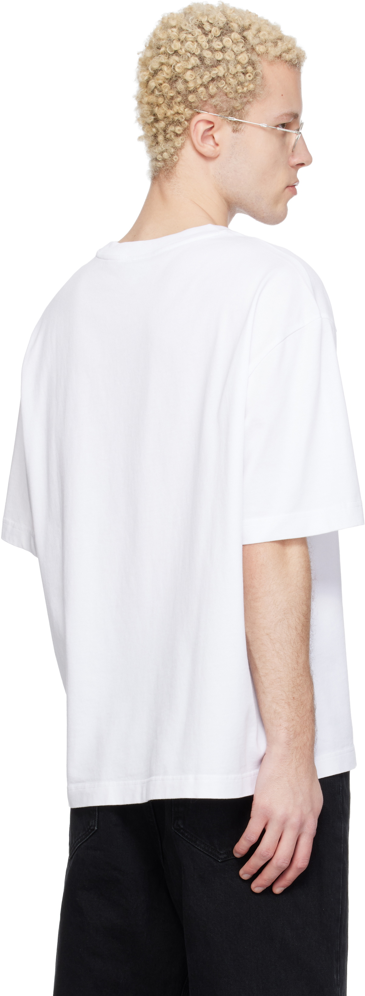 Maison Kitsuné White Fox Head Oversize T-shirt