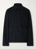 SECOND / LAYER - Dubb's Cotton-Twill Overshirt - Black