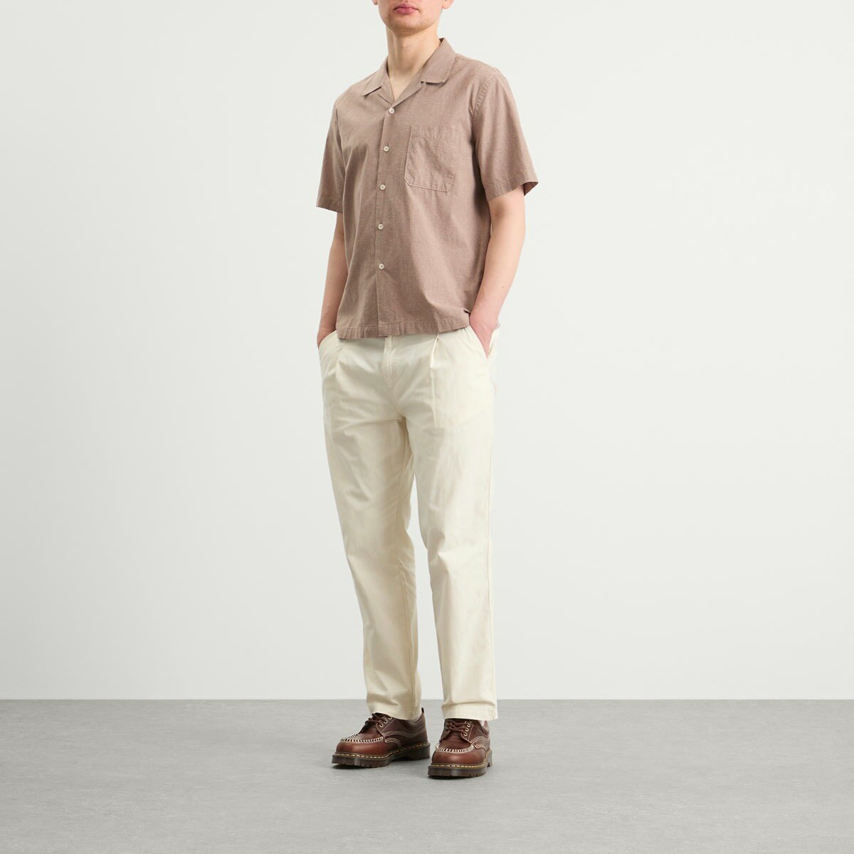 Service Works Men's Twill Waiter Pants in Off White