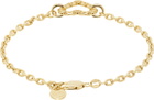 Stolen Girlfriends Club Gold Chain Heart Bracelet