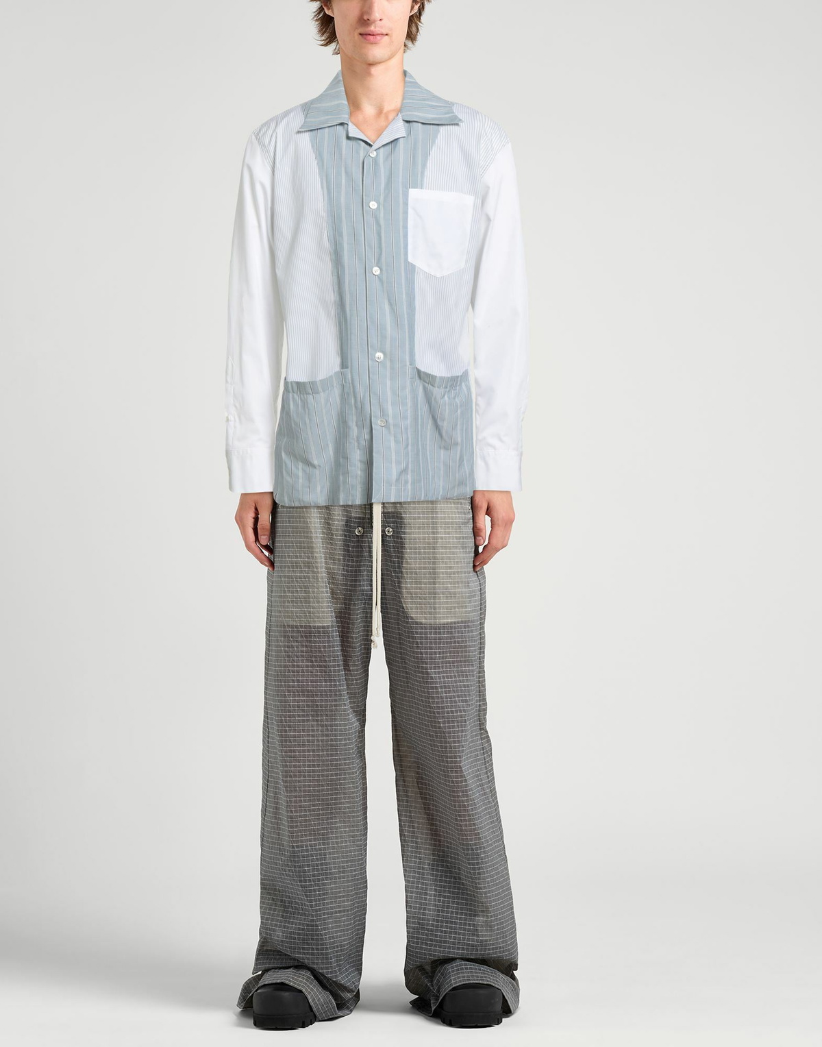 Maison Margiela Mens Shirt Light in Blue