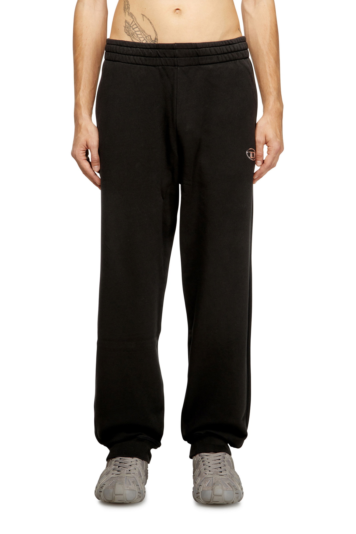 Diesel Gray P-Leo-Dev Sweatpants Diesel