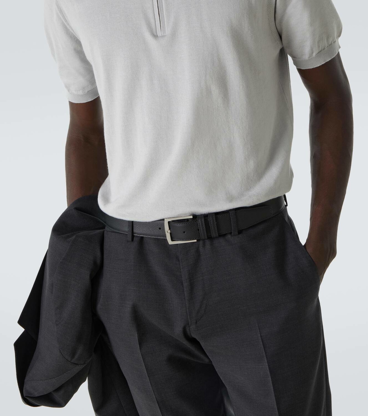 Kiton Leather belt