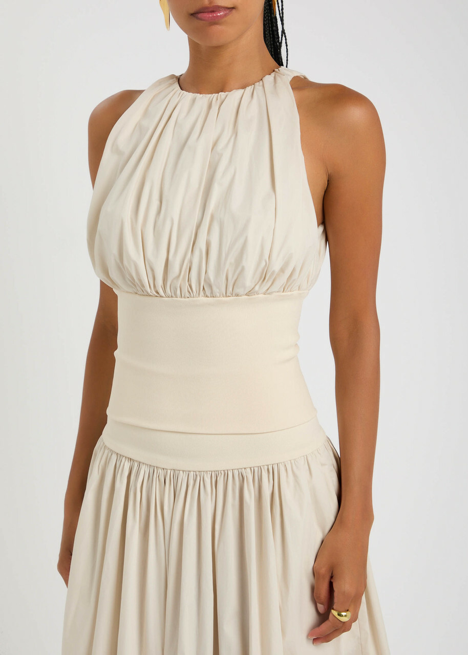 Esse Studios Gathered Cotton top Cream