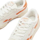 Reebok Men's Club C Revenge Vintage Sneakers in Chalk/Burnt Orange