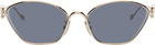LOEWE Gold Anagram Hexagonal Sunglasses