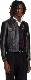 Enfants Riches Déprimés Black Sid Leather Jacket