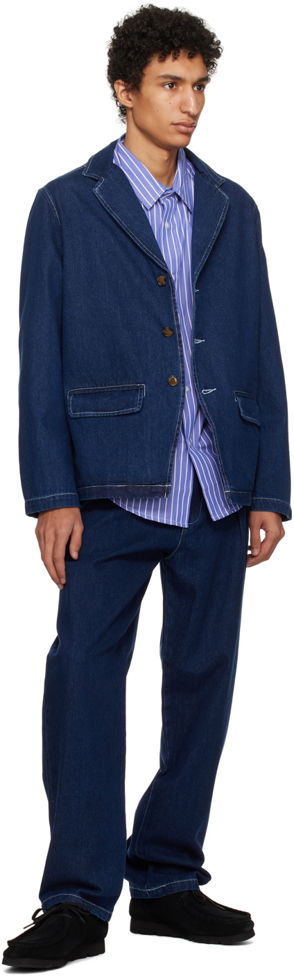 Pop Trading Company Indigo 'Pop' Hewitt Jeans