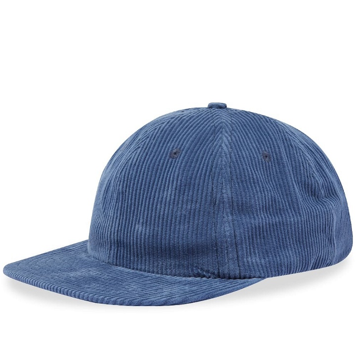 Photo: Lite Year Cord 6 Panel Hat in Steel Blue