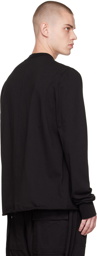 Rick Owens Drkshdw Black Printed Sweatshirt